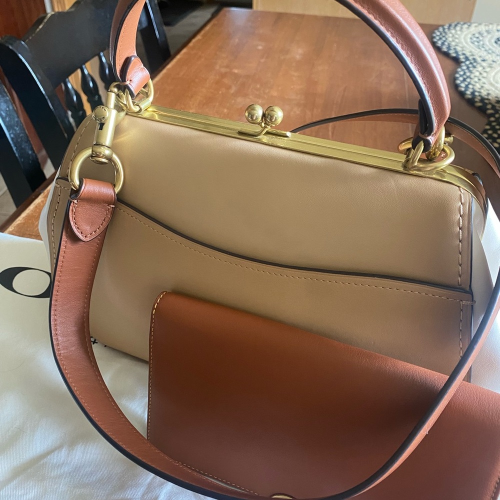 NWOT COACH 1941 COLORBLOCK FRAME BAG